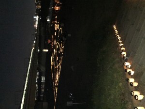 多摩川キャンドルナイト