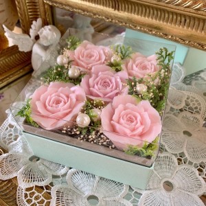 枯れない石鹸花プレゼント