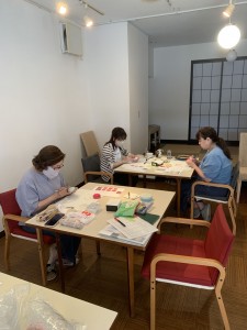 カフェでカービング